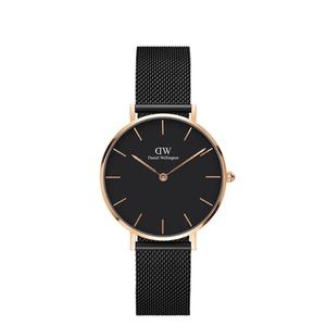 Daniel Wellington Black and Gold Watch
